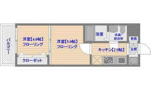 No.５１　ＰＲＯＪＥＣＴ２１００日赤通りの物件間取画像